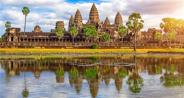 Angkor Wat Temple, Siem reap in Cambodia.