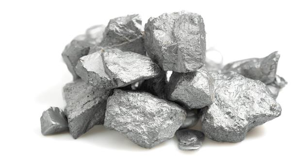 Rare minerals from a mine