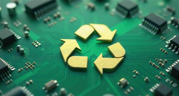 E-waste recycling concept