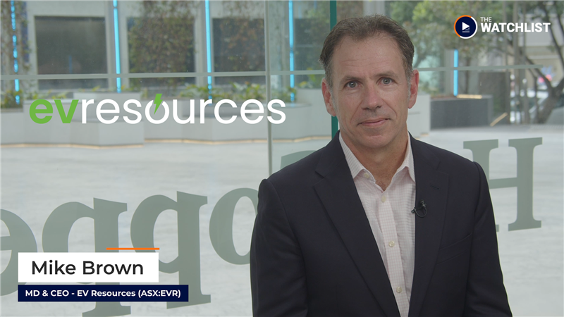 EV Resources' (EVR) CEO Mike Brown on latest steps towards antimony ...