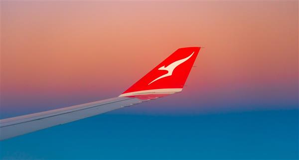 Image of a Qantas plane