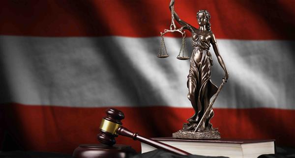 Austrian flag legal concept
