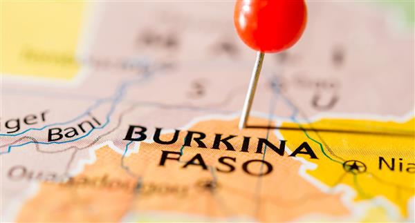Map of Burkina Faso