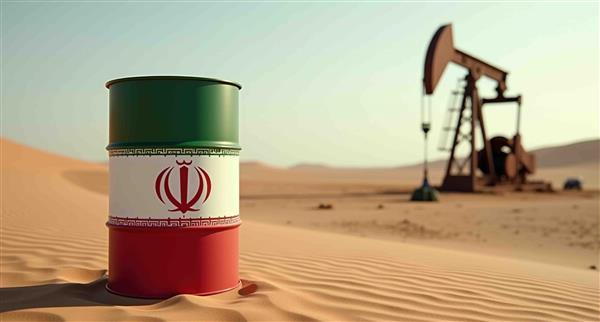 Iran oil concept
