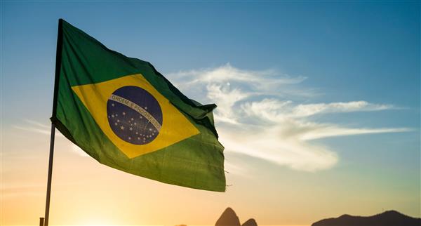 Image of a Brazilian flag