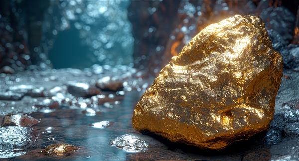 Image of a nugget of gold