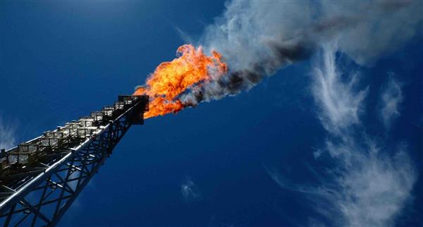 FPSO worms eye view