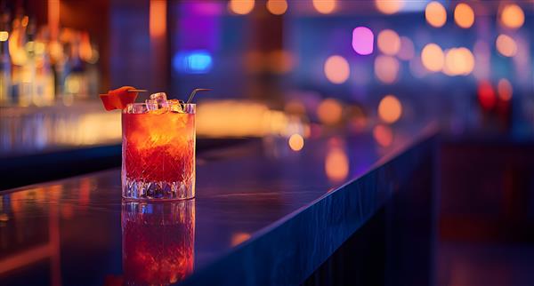 A cocktail bar