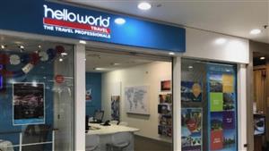 helloworld travel share price