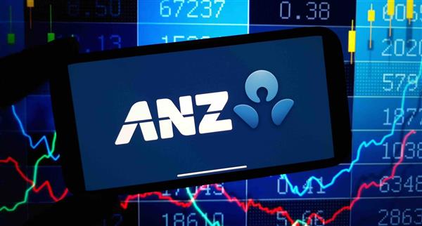 ANZ stock concept