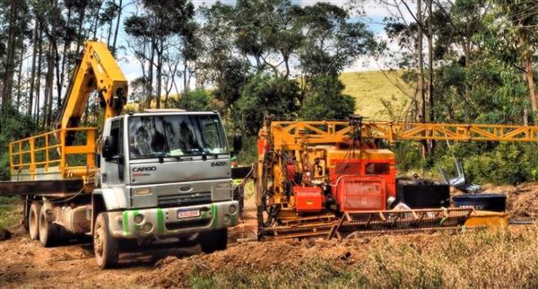 Working equipment at a Viridis Mining and Minerals project site in Brazil.