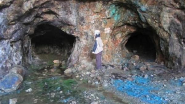 Exploration adit entrance at Don Enrique project.