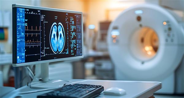 Imaging machine for the brain