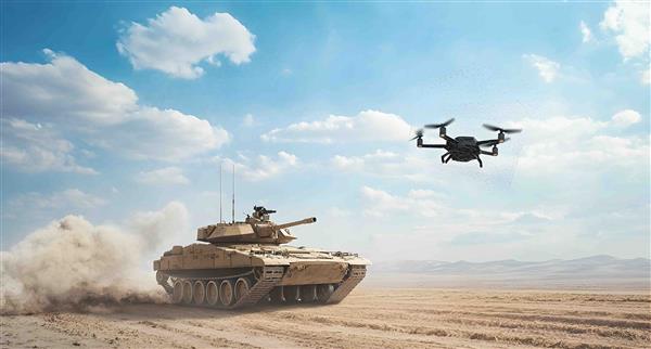 Small drone warfare concept