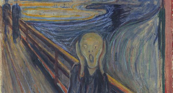 Edvard Munch's famous painting The Scream