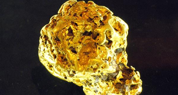 A gold nugget