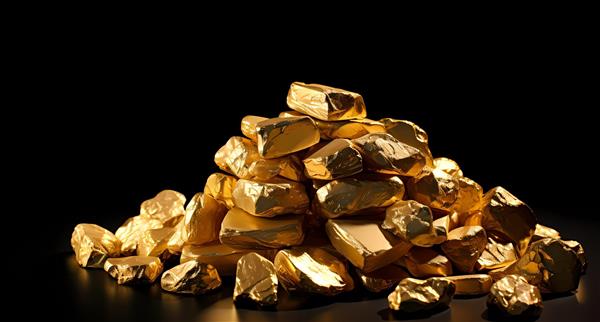 Pile of gold