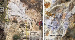 OD6 Metals rediscovers ultra high-grade Big Jim fluorspar lode