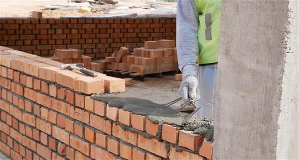 Bricklaying work