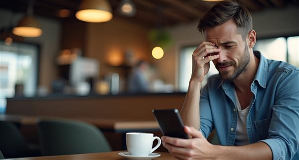 Concerned investor concept AI gen