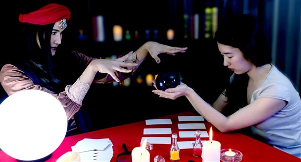 Fortune teller concept