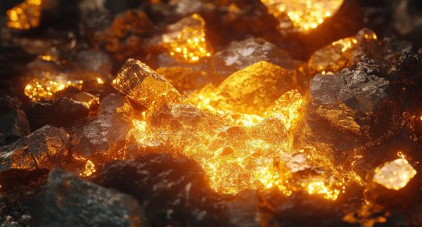 Gold and copper ore